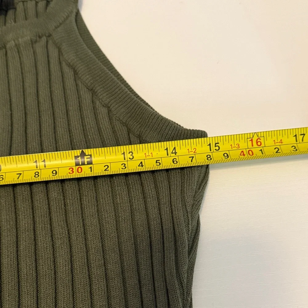 Hera Collection Asymmetrical Olive Dress
